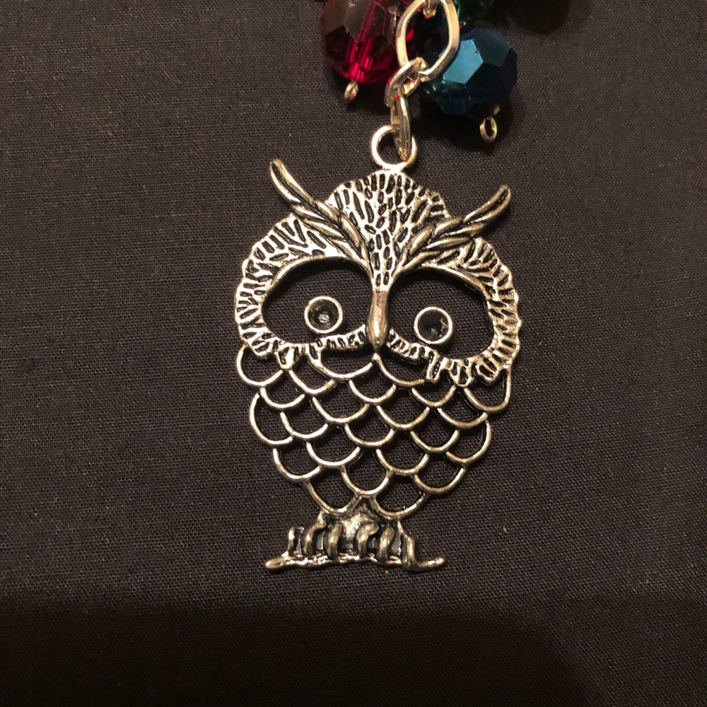 Multi Colored Crystal Keychain - image 3